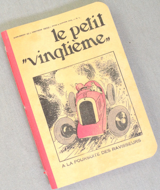 Le Petit Vingtieme Red Car: Moulinsart Tintin Notepads: A6