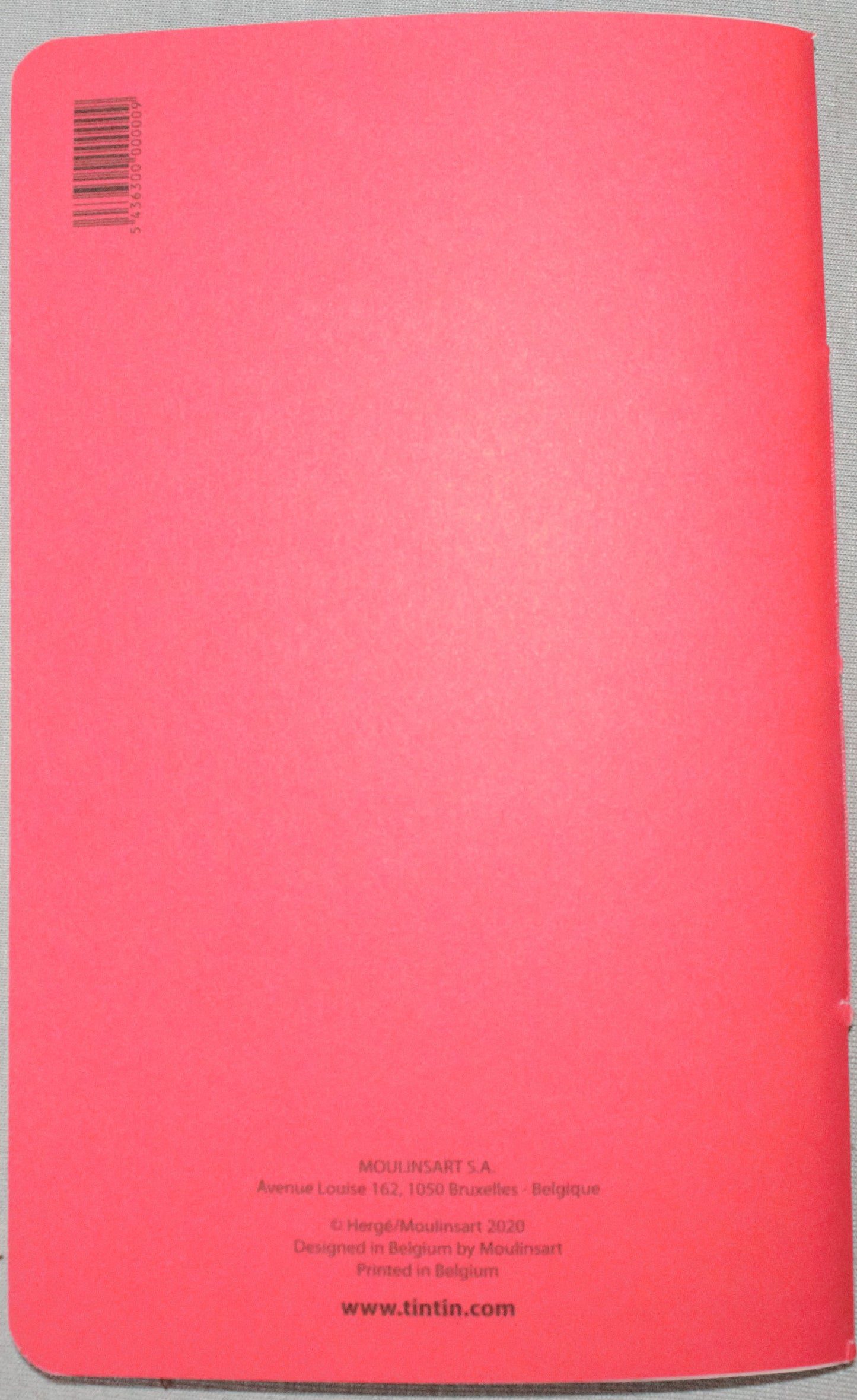 Le Petit Vingtieme Red Car: Moulinsart Tintin Notepads: A6