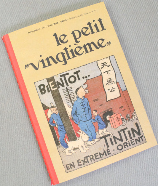 Le Petit Vingtieme "Bientot": Moulinsart Tintin Notepads: A6