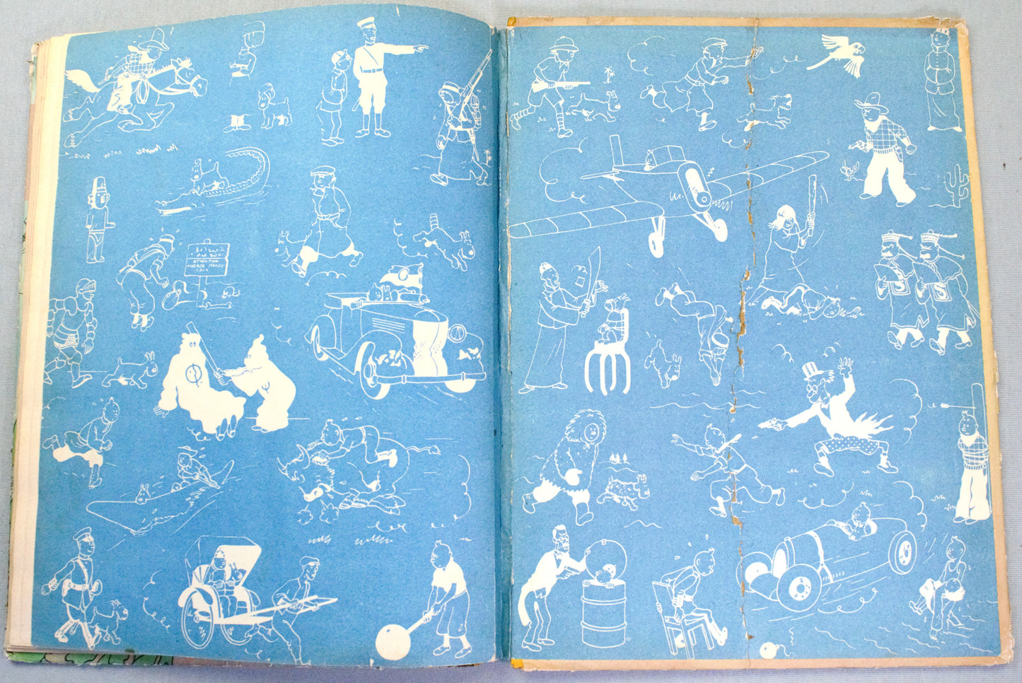 Red Rackhams Treasure: Rare 1952 Casterman 1st UK Medallion Edition HB Tintin Book EO