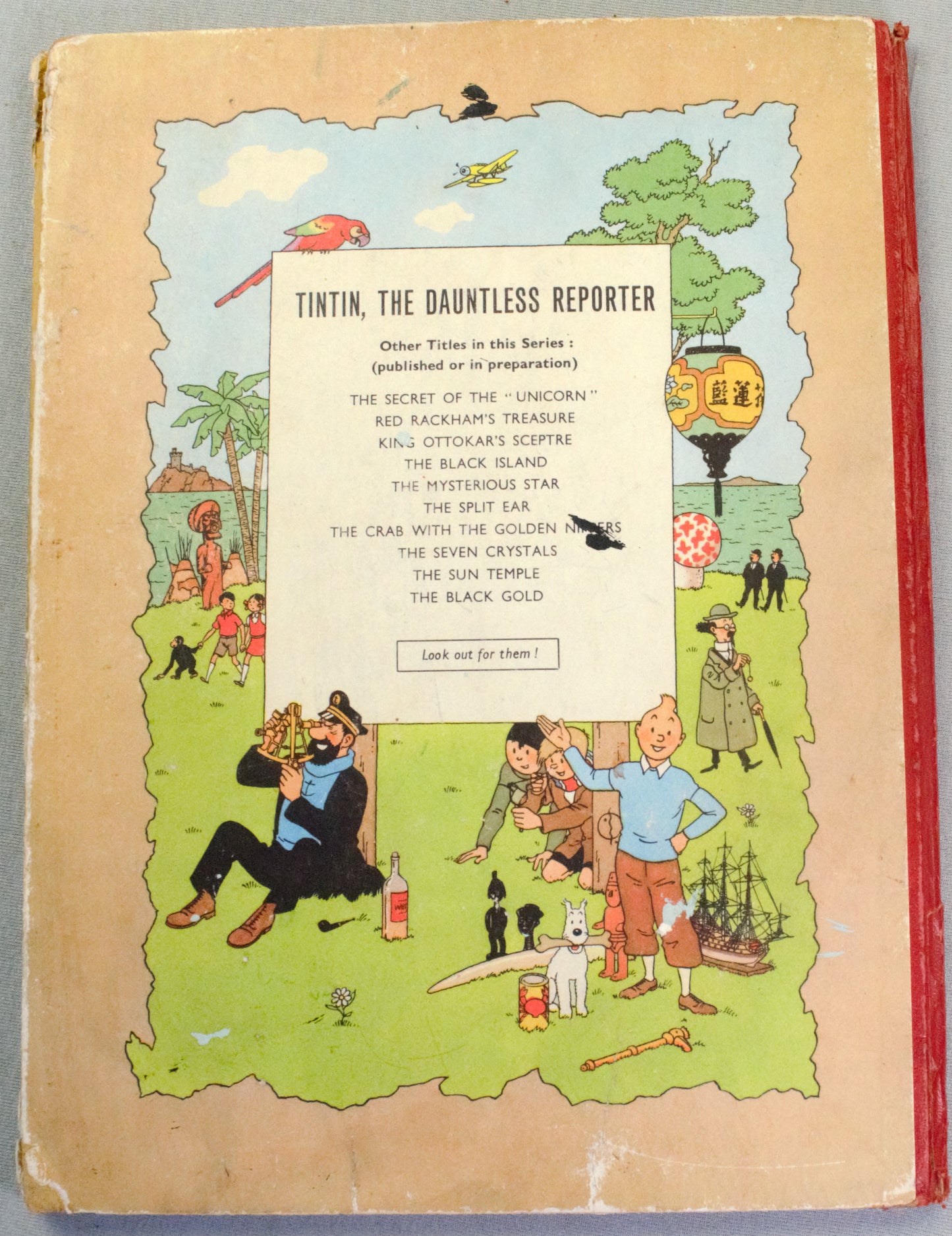 The Secret of the Unicorn: Rare 1952 Casterman 1st UK Medallion Edition HB Tintin Book EO