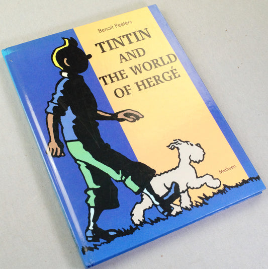 Tintin and the World of Hergé Methuen 1989 1st Edition Hardback book EO