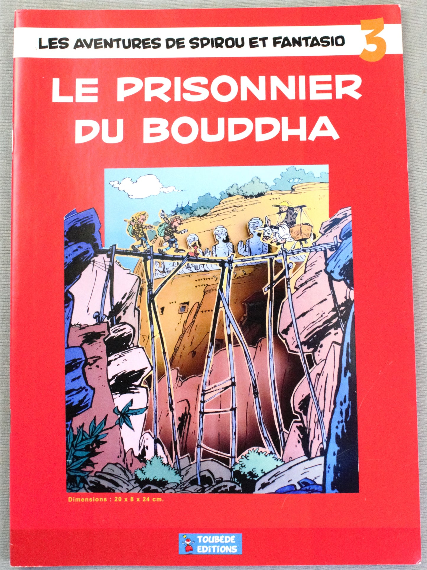 Spirou: The Prisoner of Buddha 3D Diorama de collection Toubédé Dupis 2020 Editions
