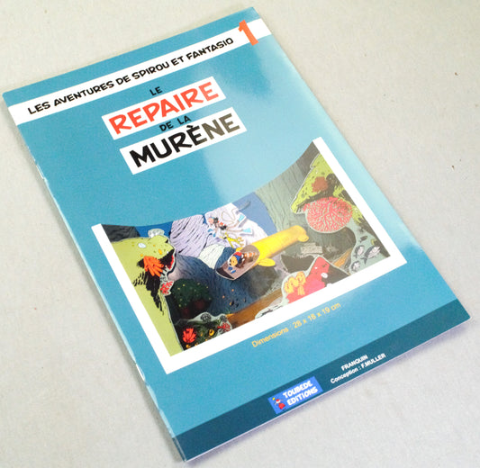 Spirou: Le Repaire de la murène 3D Diorama de collection Toubédé Dupis 2017 Editions