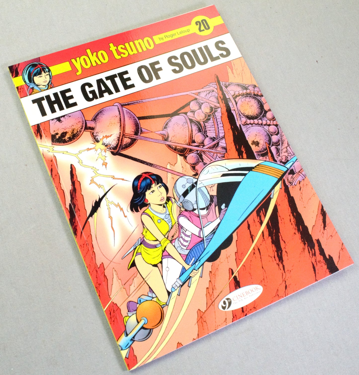 Yoko Tsuno Volume 20 - The Gate of Souls Cinebook Paperback Comic Book by R. Leloup (Copy)