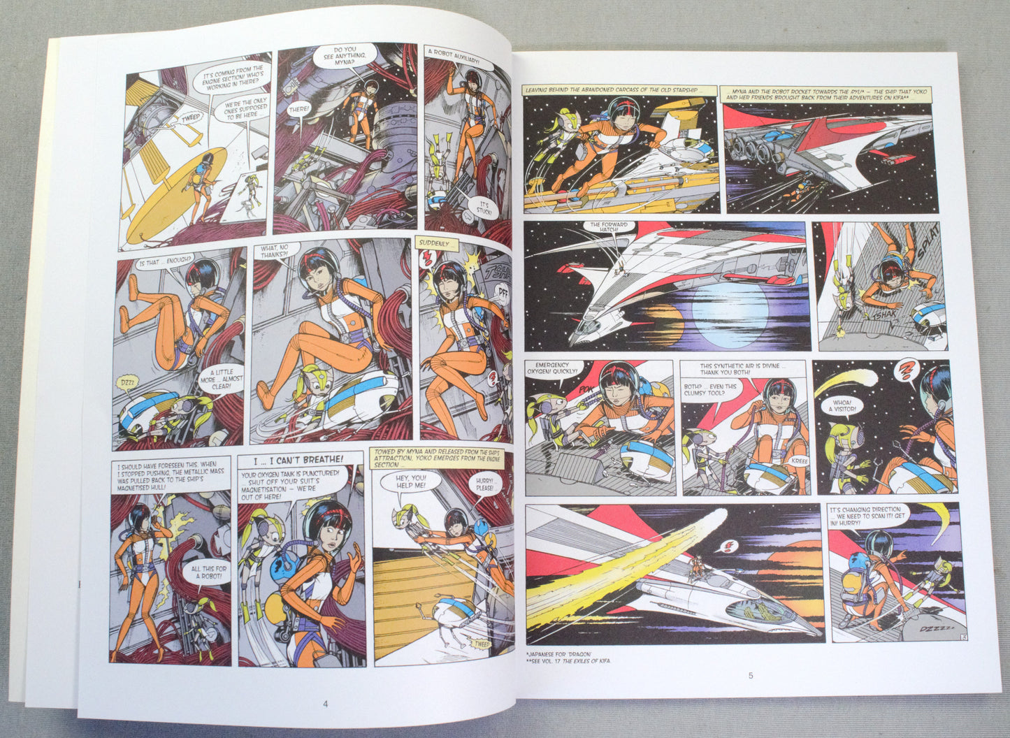 Yoko Tsuno Volume 20 - The Gate of Souls Cinebook Paperback Comic Book by R. Leloup (Copy)