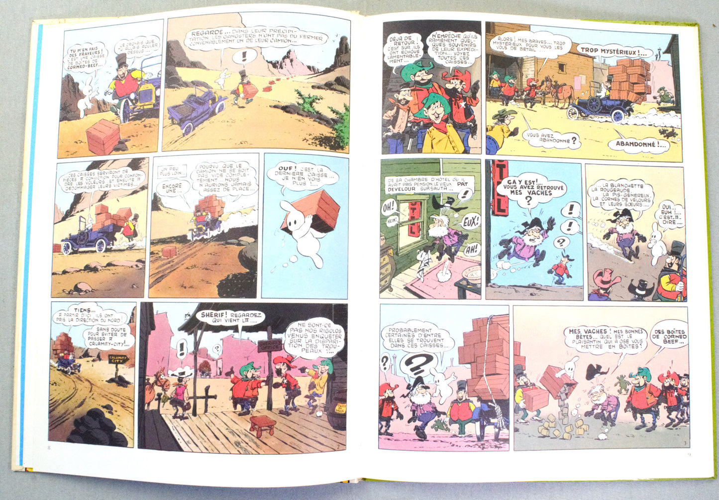 Arthur Le Fantome et Les Incorruptibles Comic Book - 1975 French Hardback 1st Edition Du Kangourou Cézard