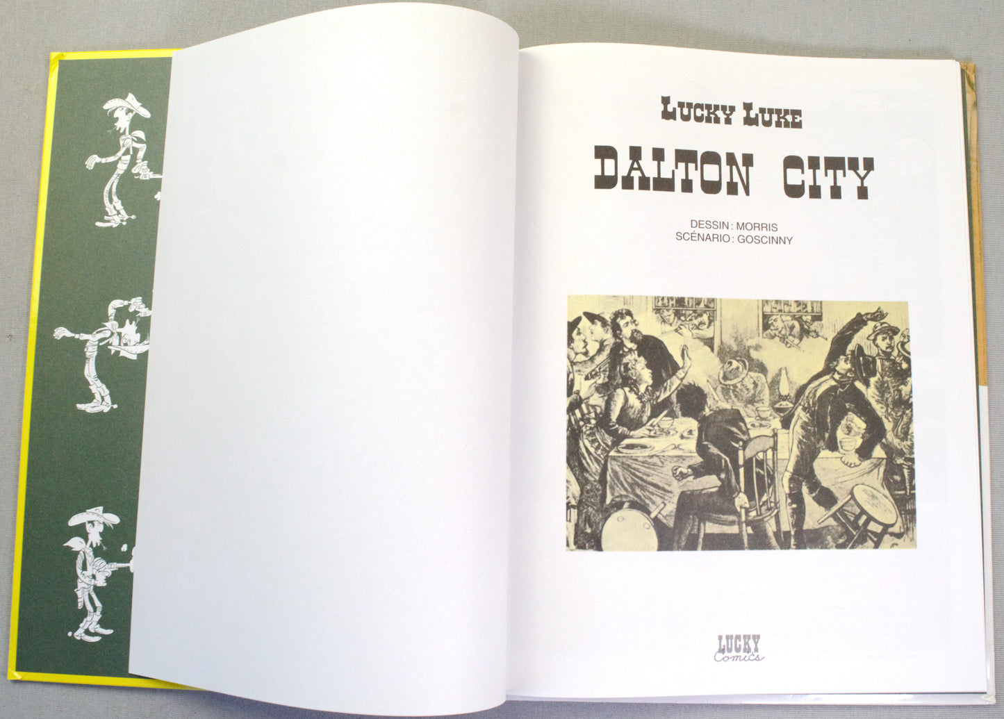 Lucky Luke Dalton City - HB Lucky Comics 2012 French Edition Morris & Goscinny