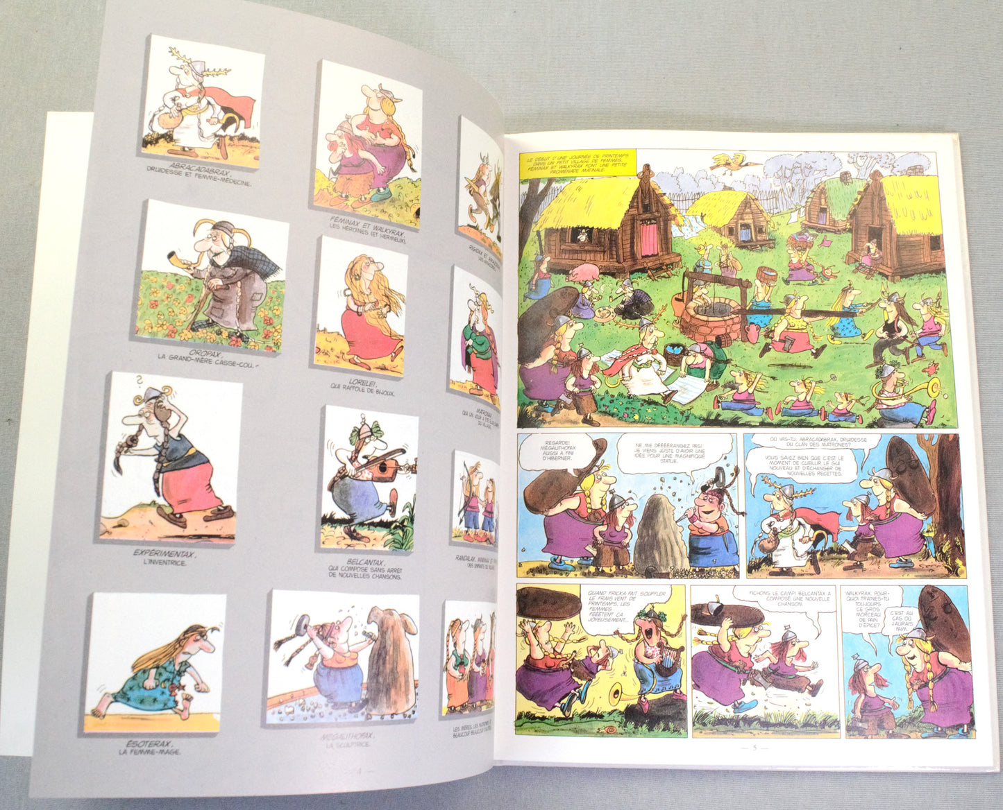 Parodie Feminax & Walkyrax Comic Book - Hardback Arboris 1994 French Edition