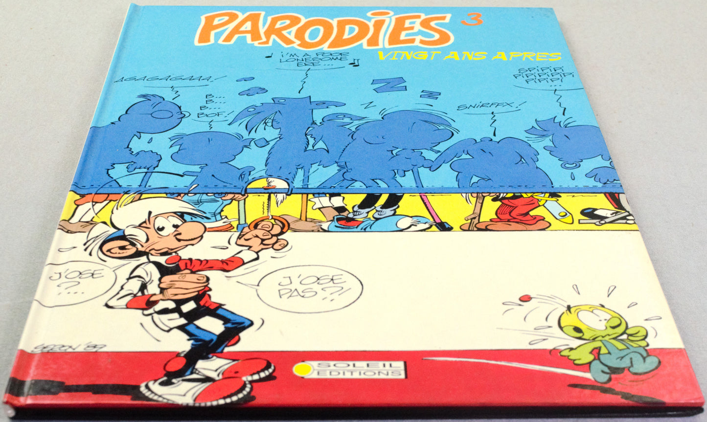 Parodies Vingt Ans Apres Comic Book - Hardback Soleil 1990 French Edition