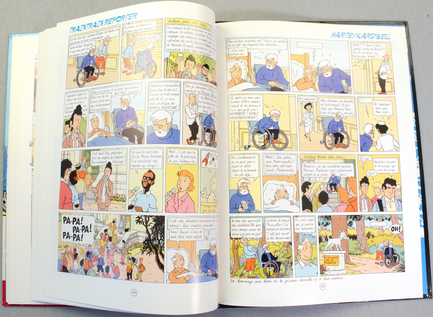 Parodies Vingt Ans Apres Comic Book - Hardback Soleil 1990 French Edition
