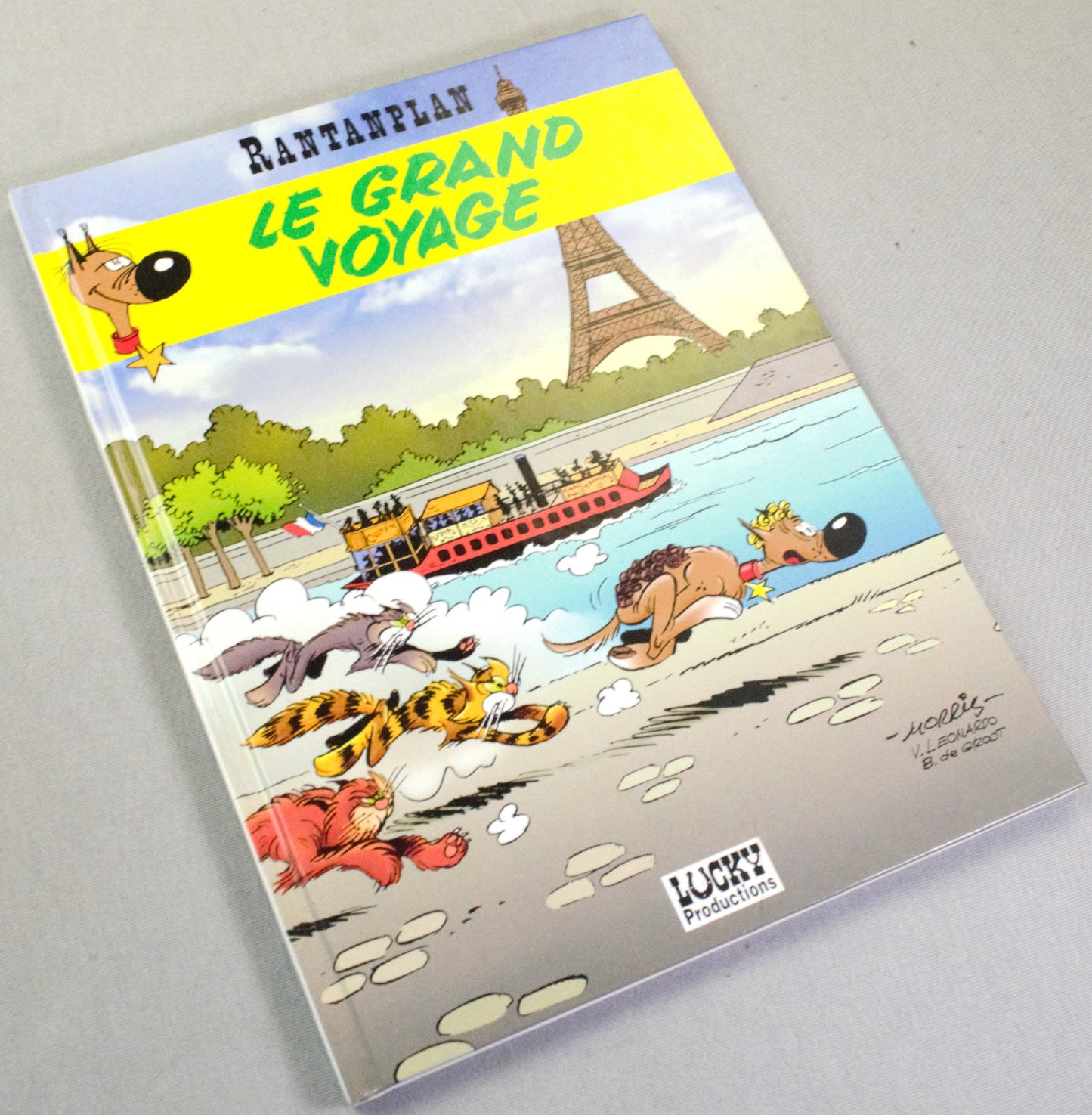 Lucky Luke Le Grand Voyage HB 1998 French 1st Edition Morris & Groot Rantanplan