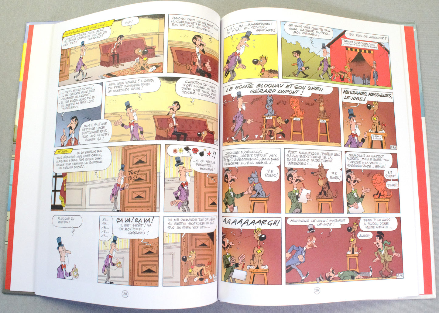Lucky Luke Le Grand Voyage HB 1998 French 1st Edition Morris & Groot Rantanplan