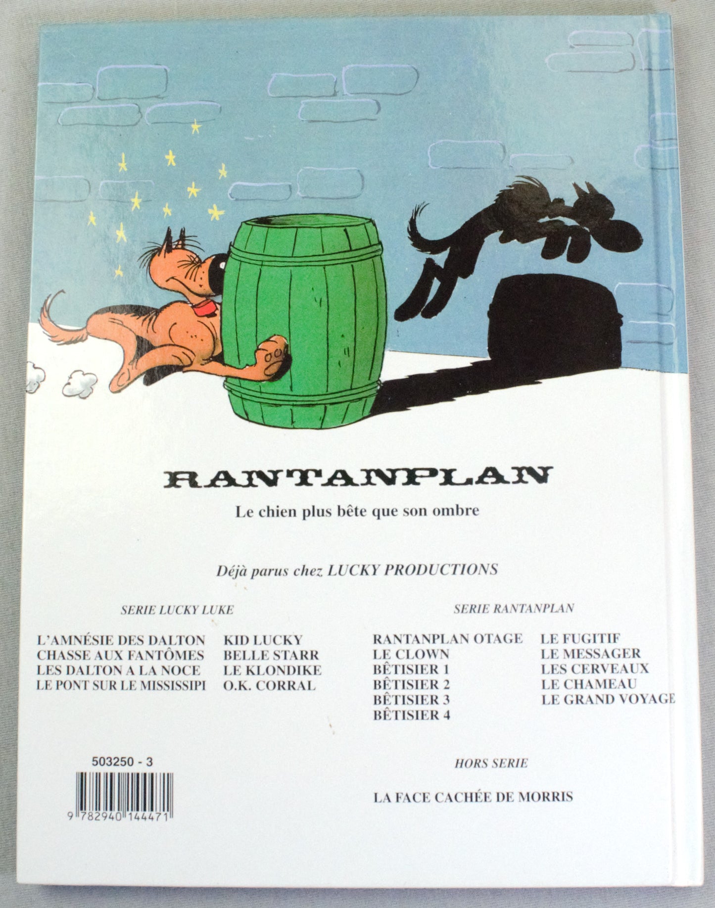 Lucky Luke Le Grand Voyage HB 1998 French 1st Edition Morris & Groot Rantanplan