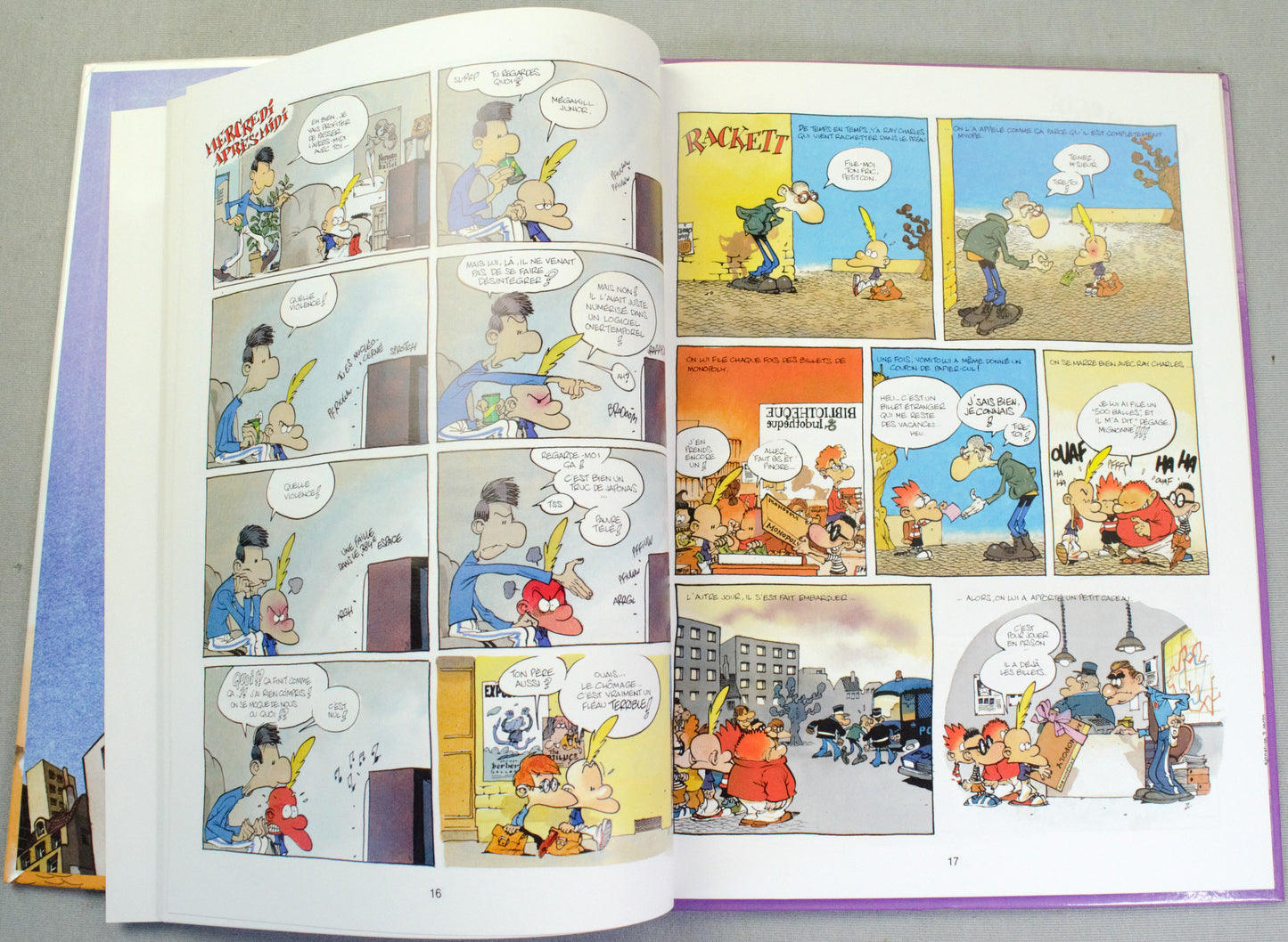 Titeuf 5 et le Derriere des Choses Tome 5 - Glenat 2002 French HB Edition by Zep
