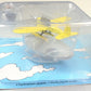 Hachette Tintin Plane #3 Yellow Seaplane with Tintin Figurine: The Shooting Star Moulinsart Model Avion