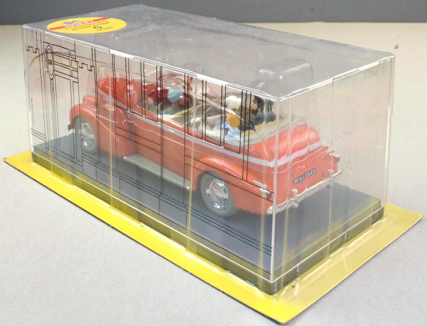 HACHETTE TINTIN 1/24 29903 New Delhi Taxi: Cadillac Fleetwood Model Car #3 Tibet