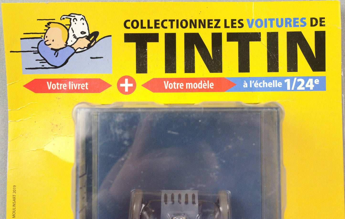 HACHETTE Tintin Car 1/24 #37 Peugeot 403: Castafiore Emerald Model Figure