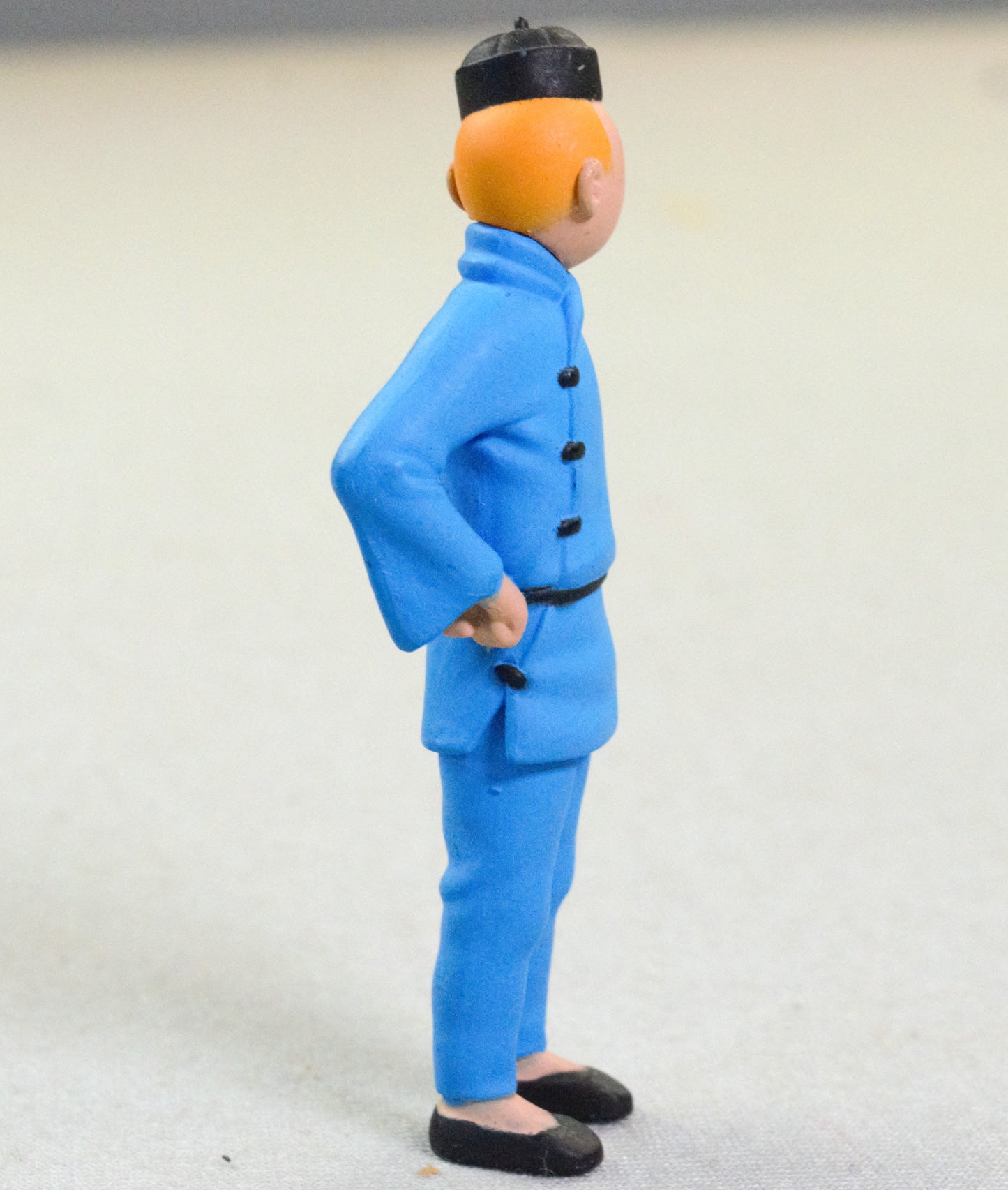 Moulinsart Model Figure Tintin - Blue Lotus Standing 7cm 42453 ML Figurine 2009