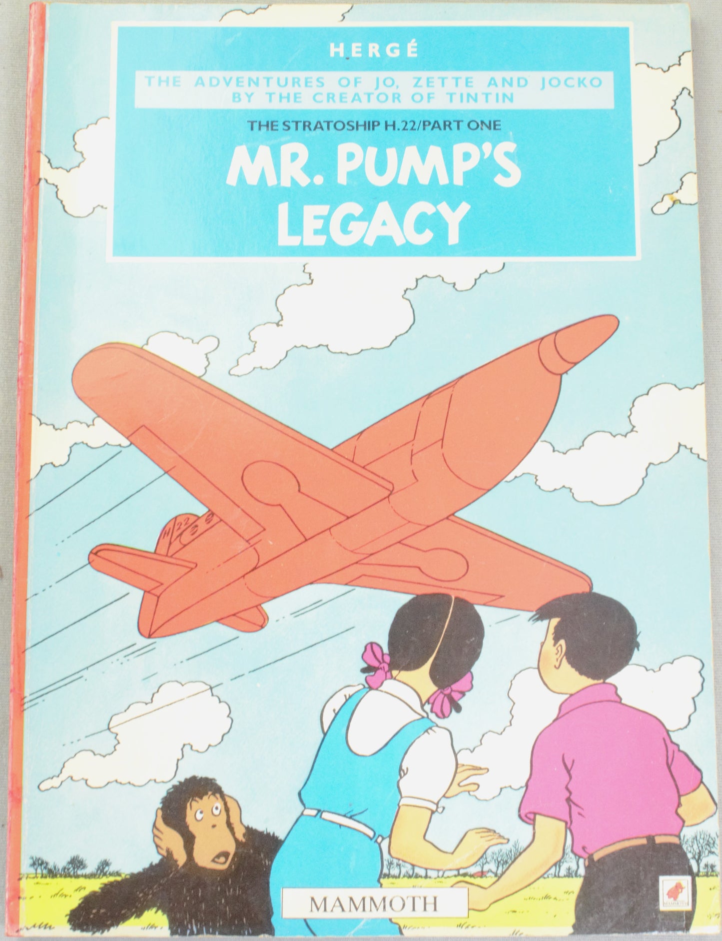 Jo, Zette and Jocko Mr Pump's Legacy P1 - Mammoth 1987 UK Paperback Edition