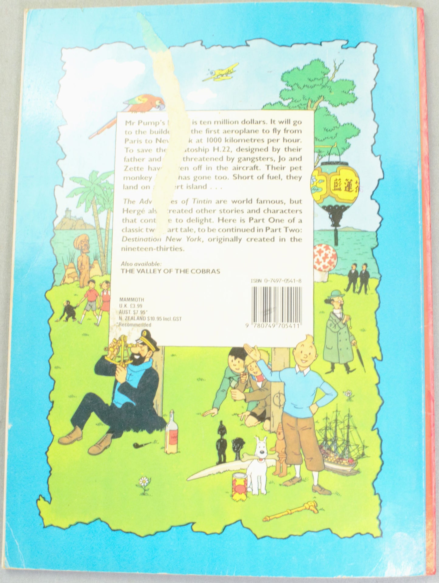 Jo, Zette and Jocko Mr Pump's Legacy P1 - Mammoth 1987 UK Paperback Edition