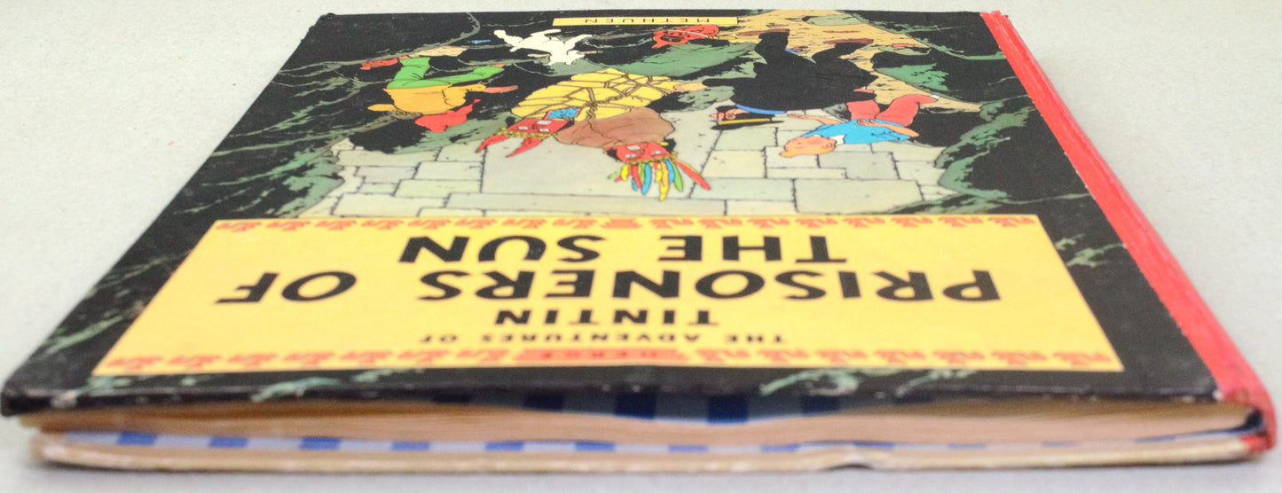 Prisoners of the Sun Methuen 1962 1st Edition Hardback Rare Tintin book Herge EO