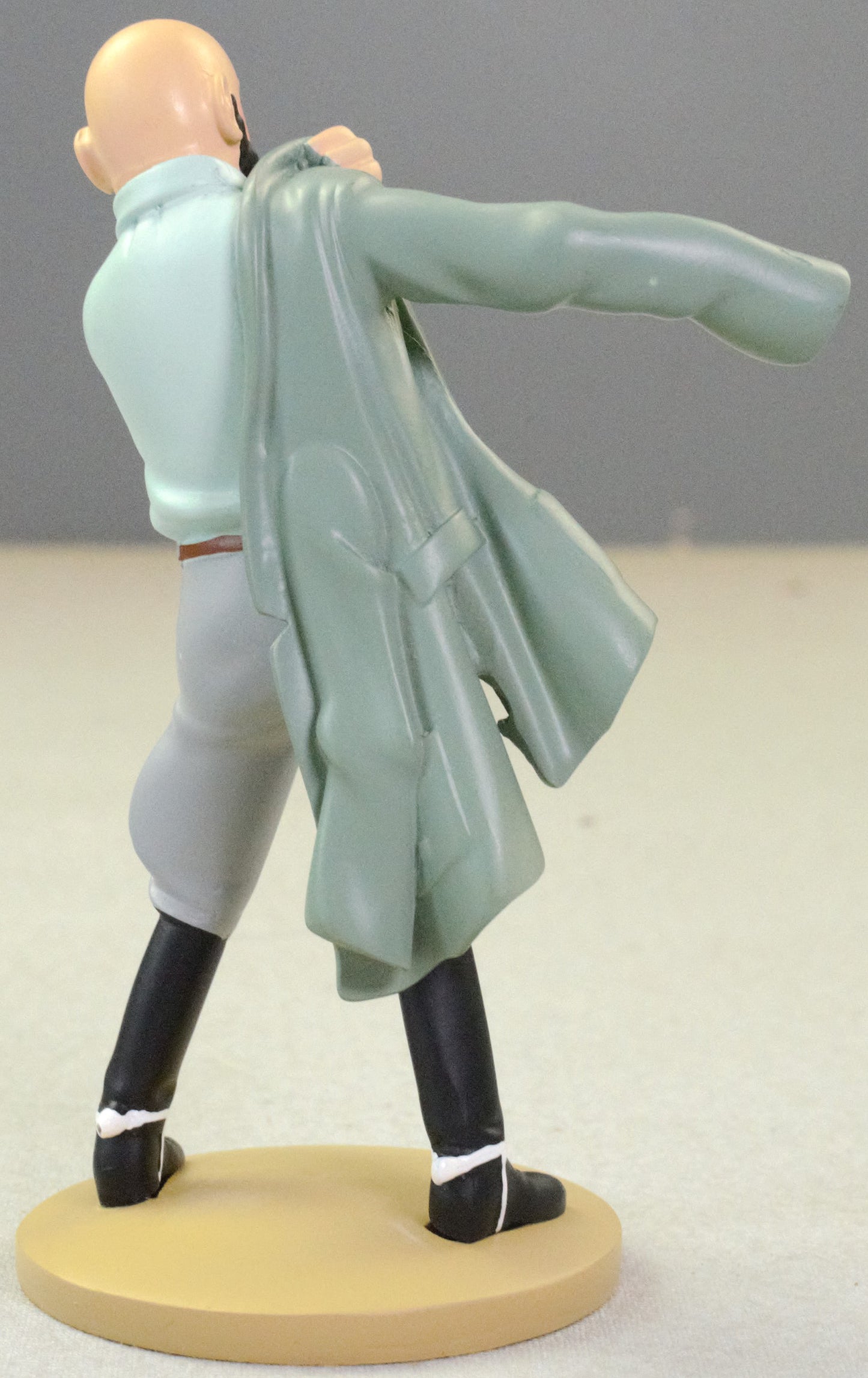Tintin Figurine Moulinsart 42242 Dr Muller: Black Gold 13cm Officielle Resin Model Figure #64
