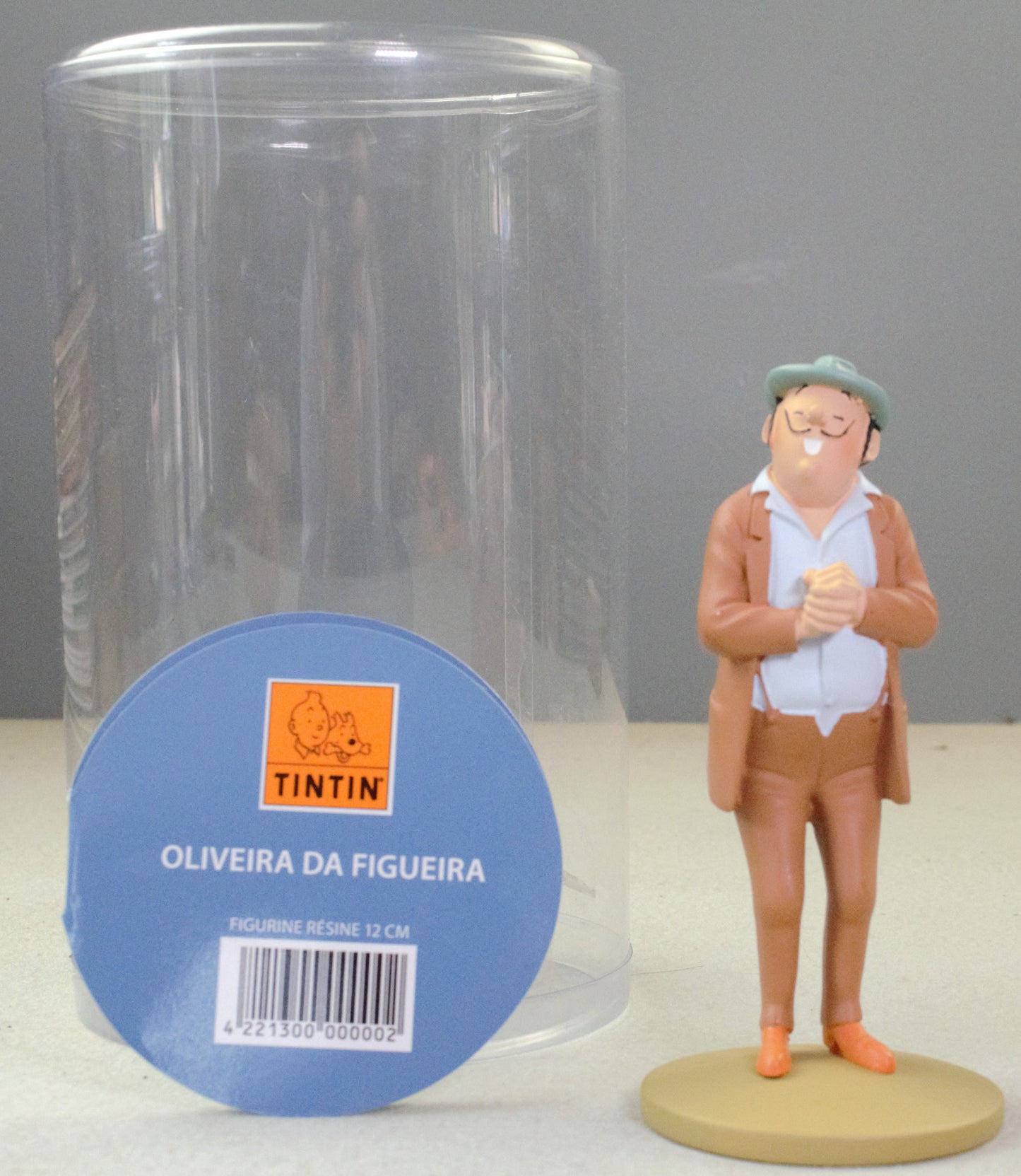 Tintin Figurine Moulinsart 42213 Oliveira Da Figuera - Cigars of the Pharaoh Herge 12cm Resin Model #16