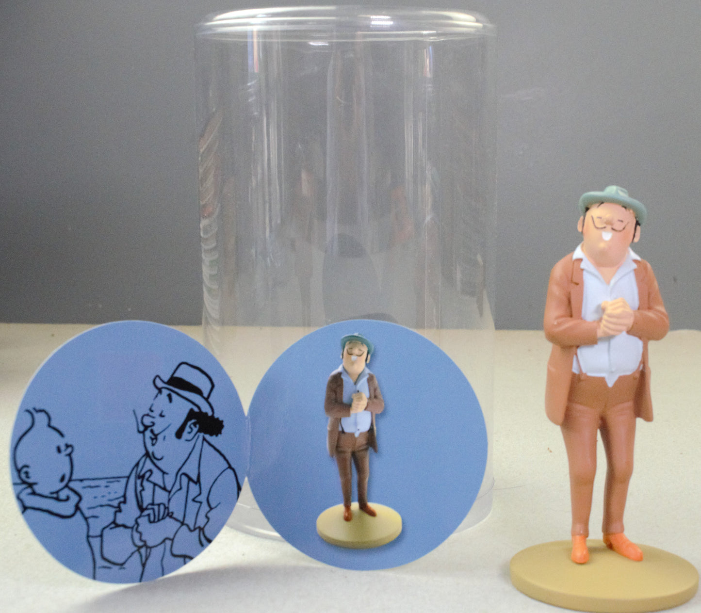 Tintin Figurine Moulinsart 42213 Oliveira Da Figuera - Cigars of the Pharaoh Herge 12cm Resin Model #16