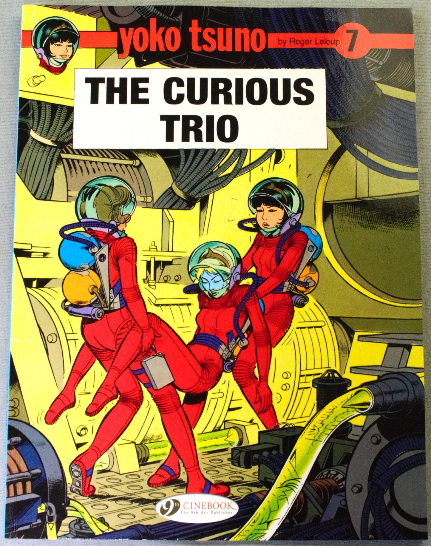 Yoko Tsuno Volume 7 (DEFECTED) The Curious Trio Cinebook Paperback Comic Book by R. Leloup