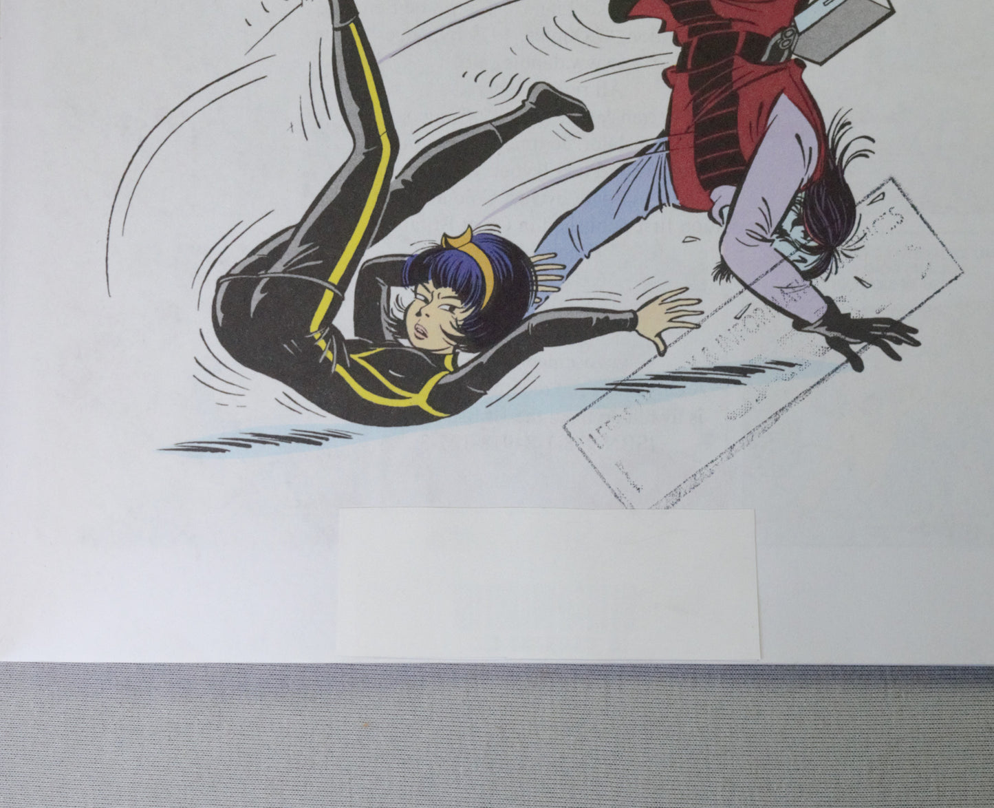 Yoko Tsuno Volume 7 (DEFECTED) The Curious Trio Cinebook Paperback Comic Book by R. Leloup