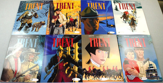 Trent Comic Books Volumes 1-8: Cinebook UK Paperback Editions FULL SET