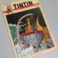 Journal Tintin Issue 50: 1948 Herge Cover Edition Vintage Comic EO Couverture