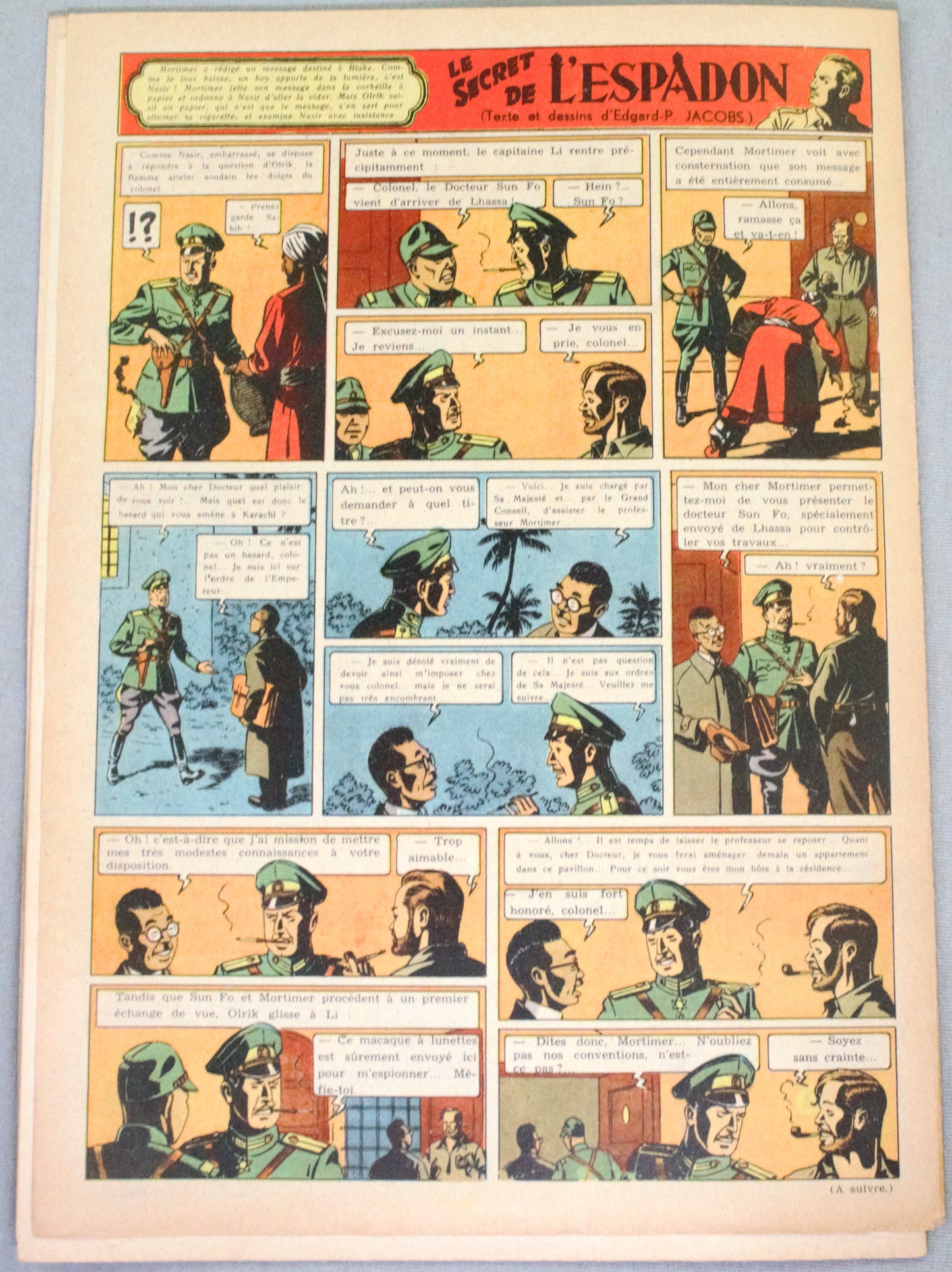 Journal Tintin Issue 17: 1948 Herge Cover Edition Originale Vintage Comic EO