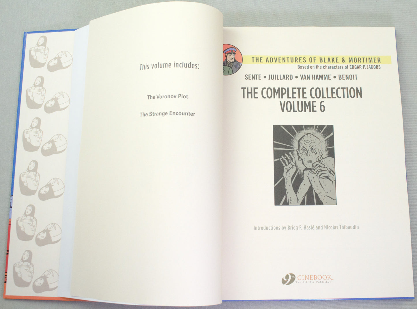 Blake & Mortimer The Complete Collection Volume 6: UK Hardback Cinebook Edition