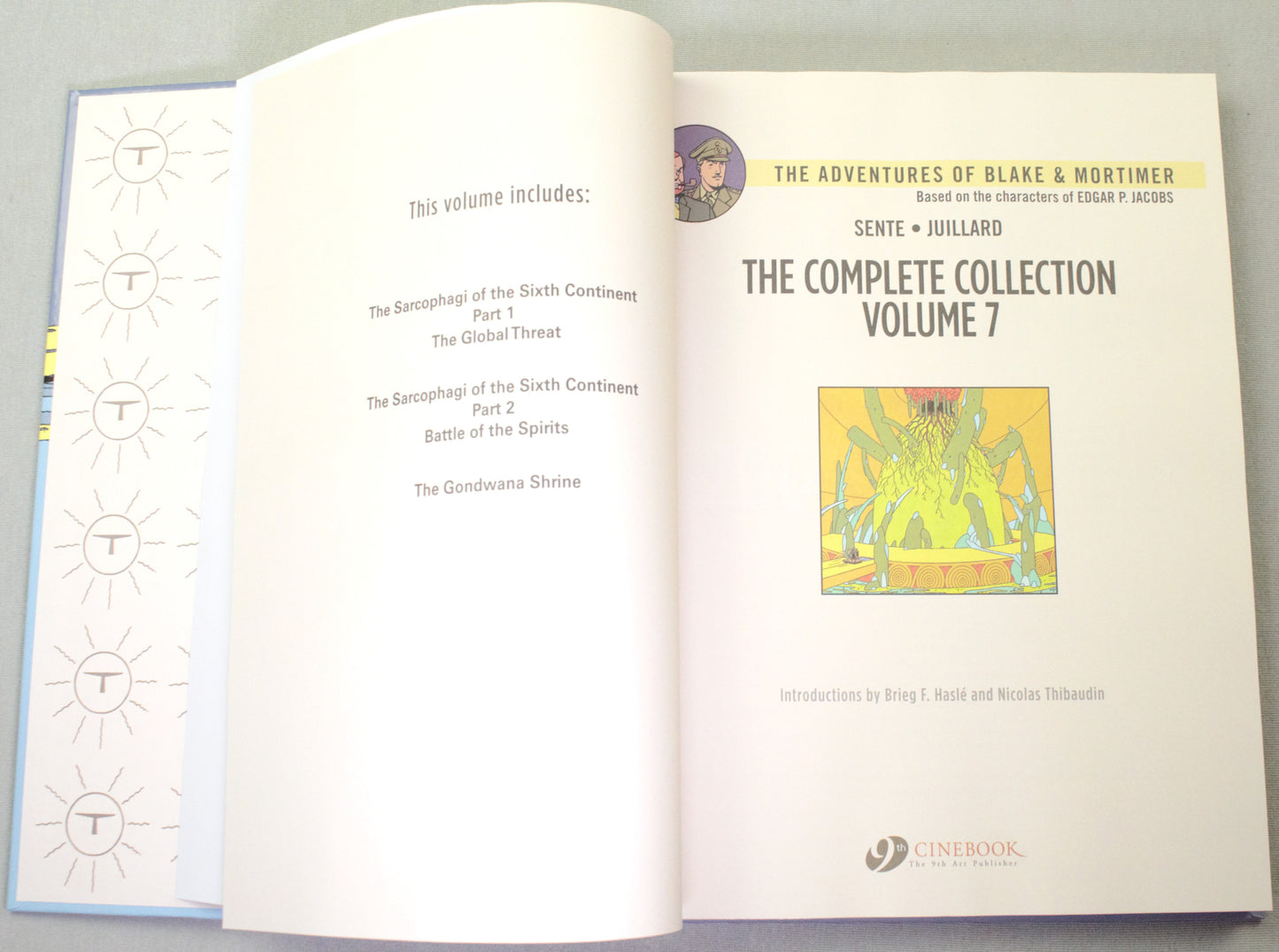 Blake & Mortimer The Complete Collection Volume 7: UK Hardback Cinebook Edition