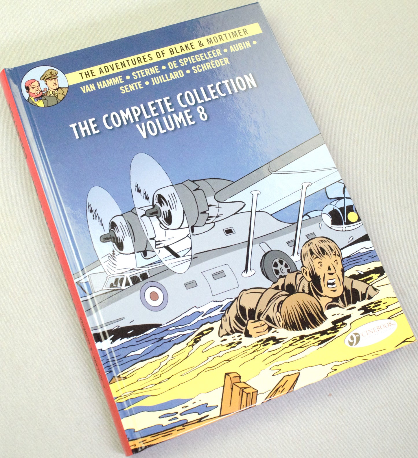Blake & Mortimer The Complete Collection Volume 8: UK Hardback Cinebook Edition