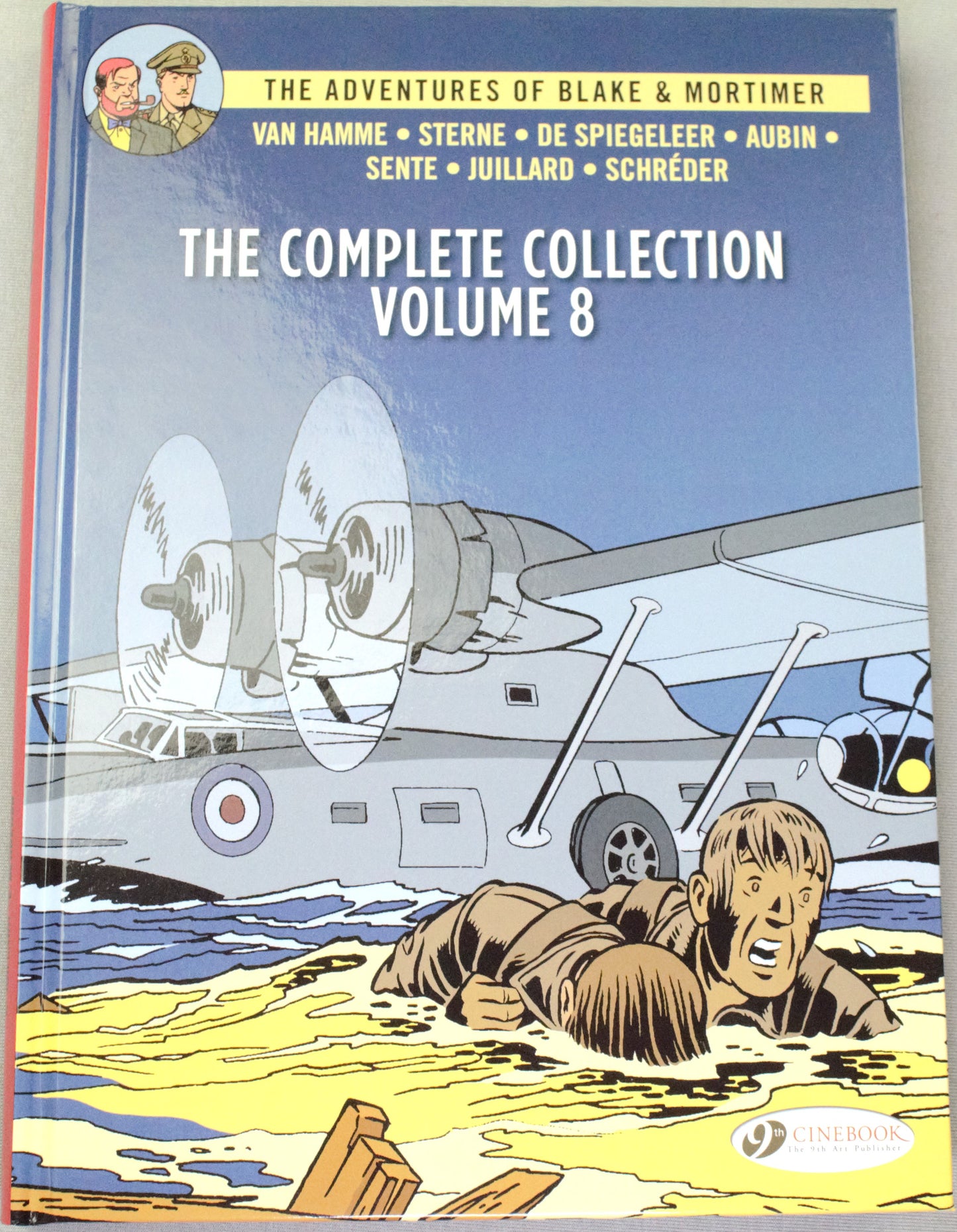 Blake & Mortimer The Complete Collection Volume 8: UK Hardback Cinebook Edition