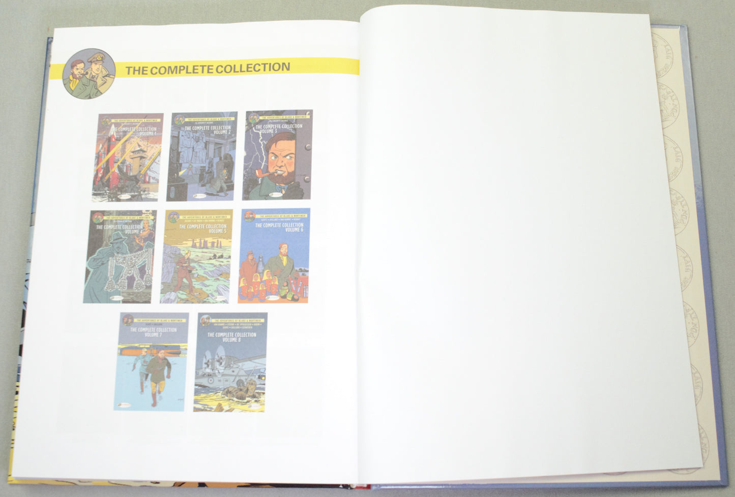 Blake & Mortimer The Complete Collection Volume 8: UK Hardback Cinebook Edition