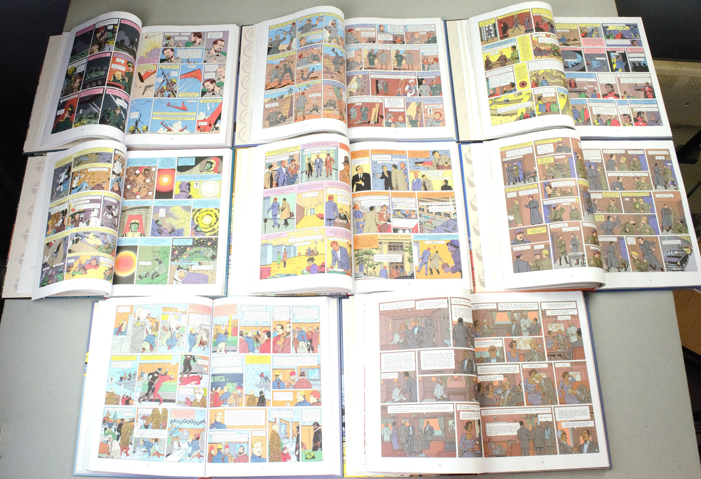 Blake & Mortimer The Complete Collection Volumes 1-8 UK Cinebook Hardback Editions FULL SET