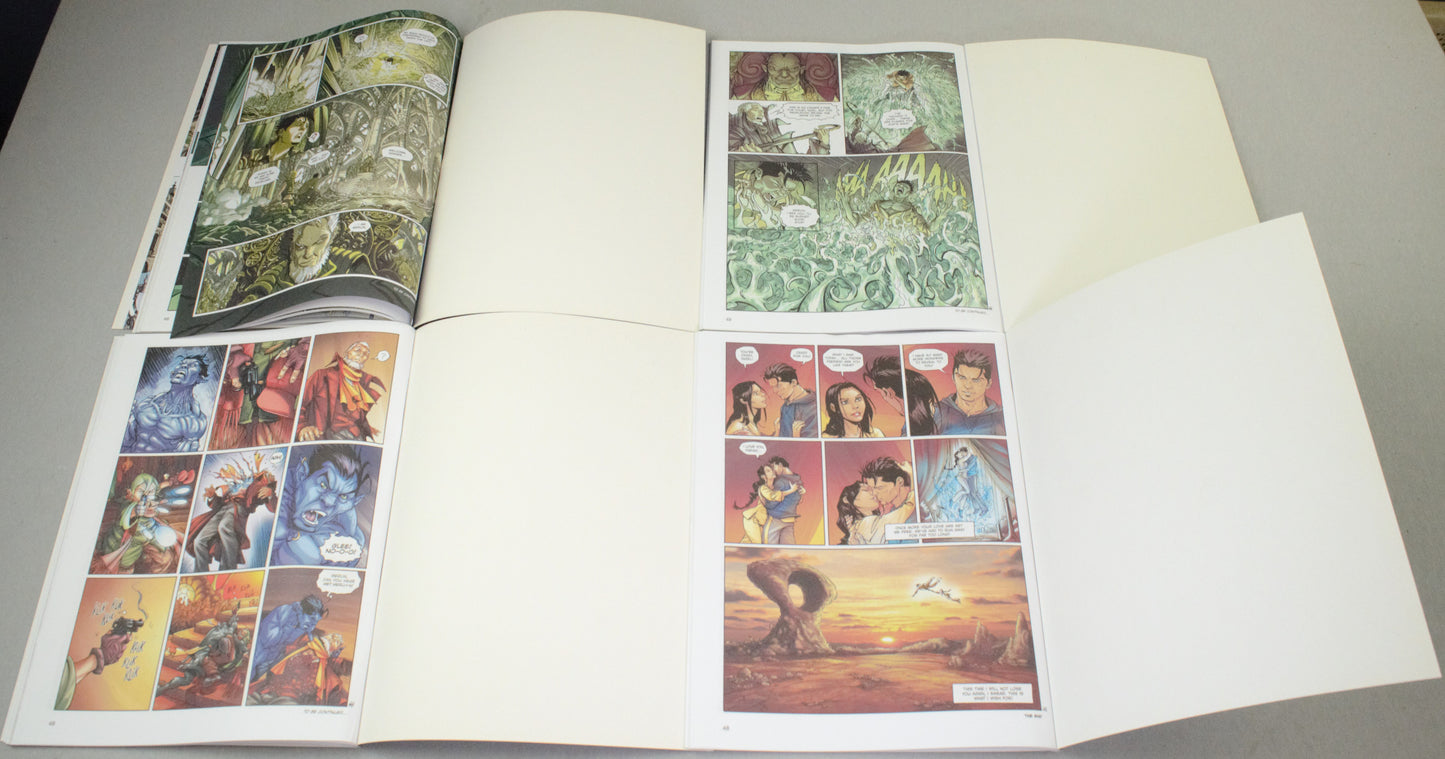 Wisher Volumes 1-4 UK Cinebook Paperback Comic Books by Latour & De Vita FULL SET