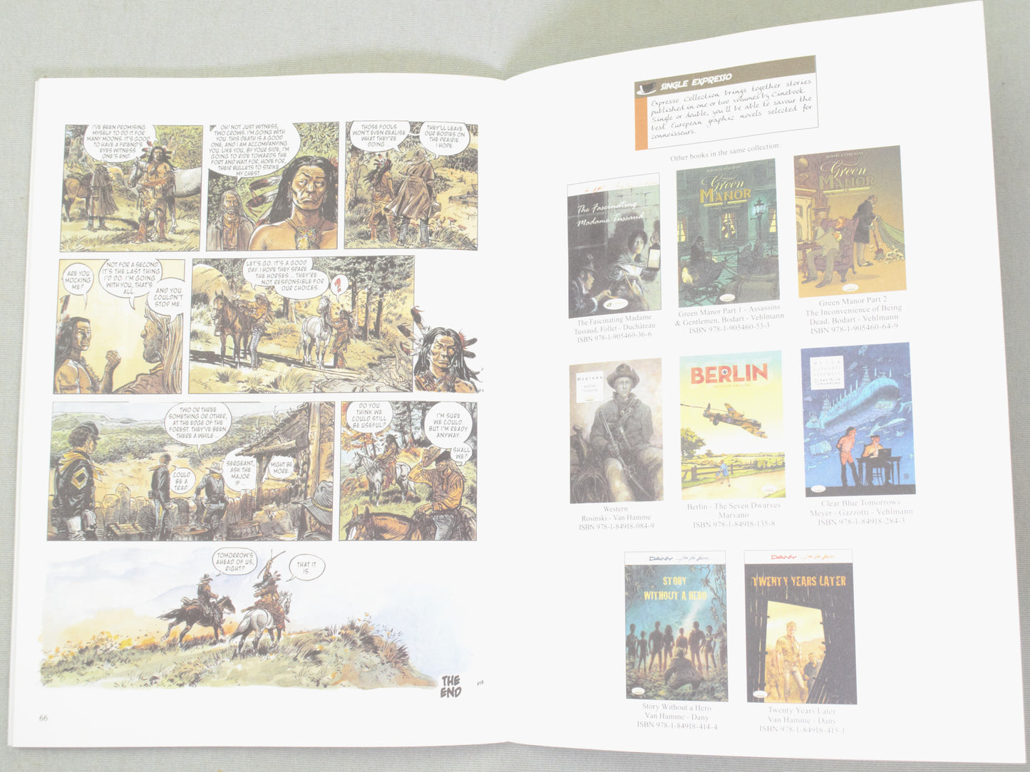 Wyoming Doll - UK Cinebook Expresso Collection Paperback 2020 Comic Book by Franz