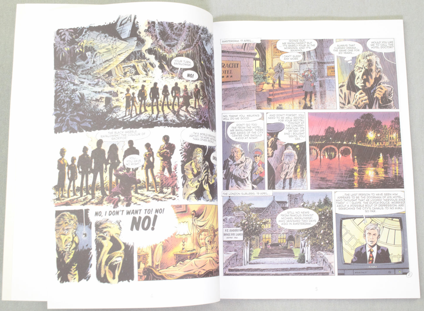 Twenty Years Later - UK Cinebook Espresso Collection Paperback Comic Book by Dany & Van Hamme