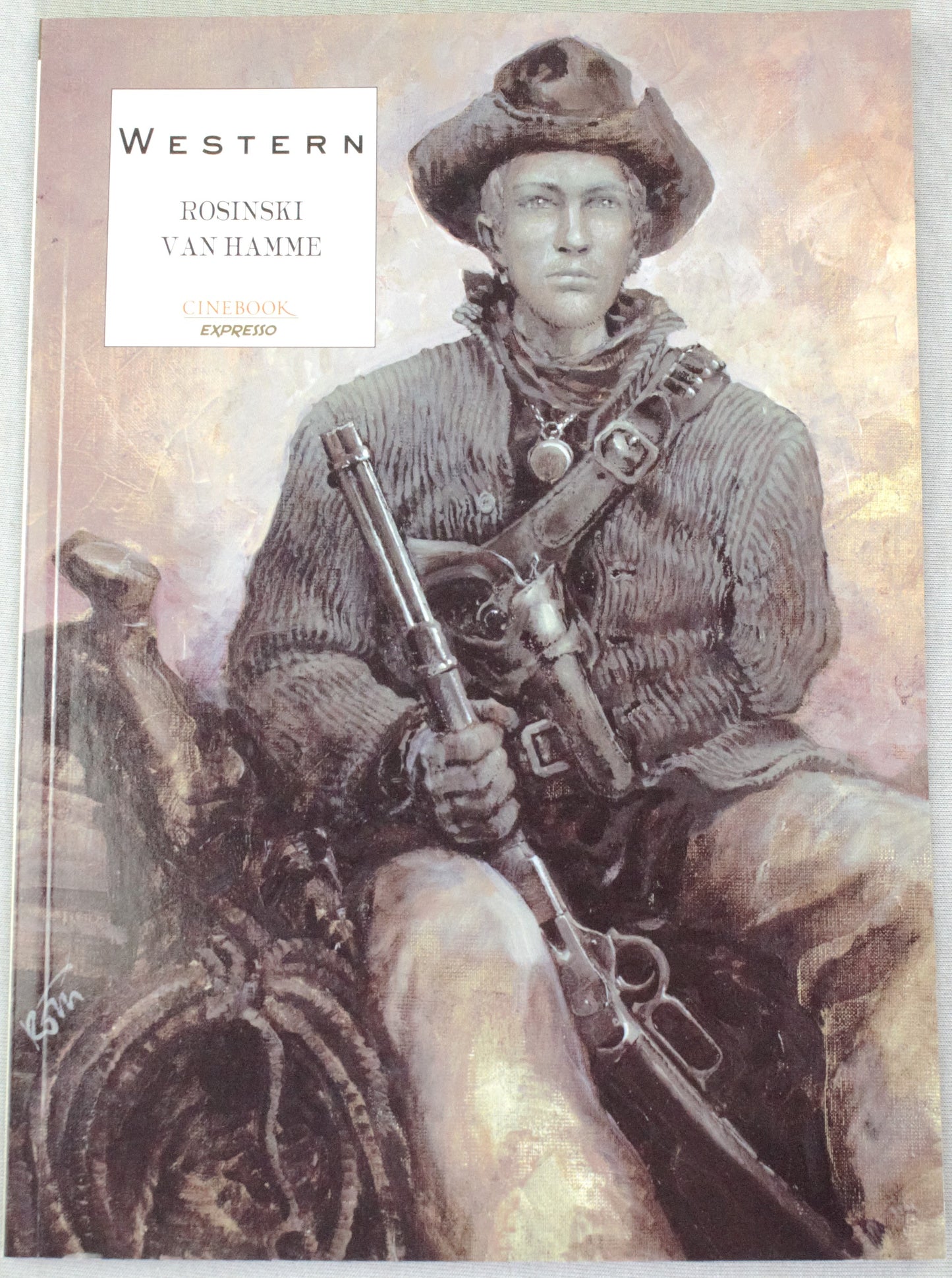 Western - UK Cinebook Espresso Collection Paperback Comic Book by Rosinski & Van Hamme