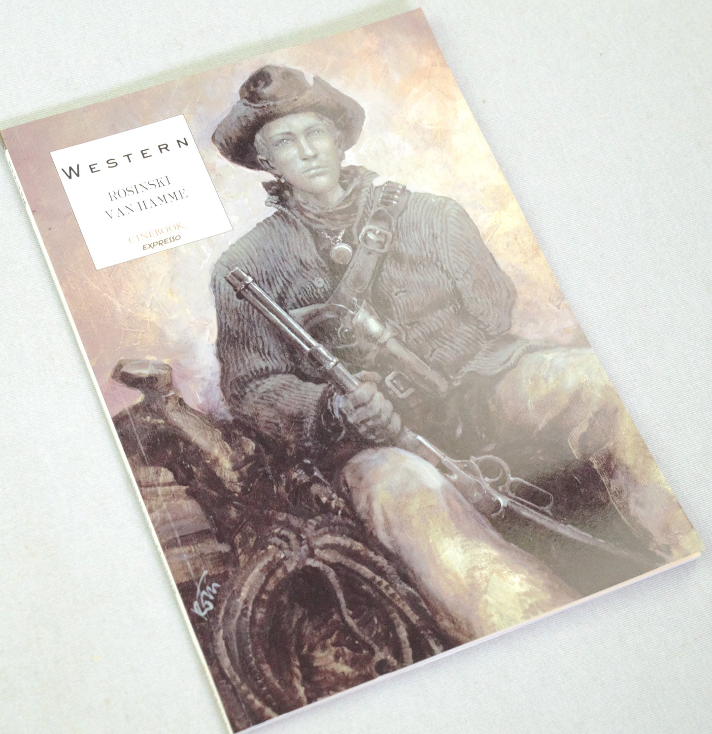 Western - UK Cinebook Espresso Collection Paperback Comic Book by Rosinski & Van Hamme