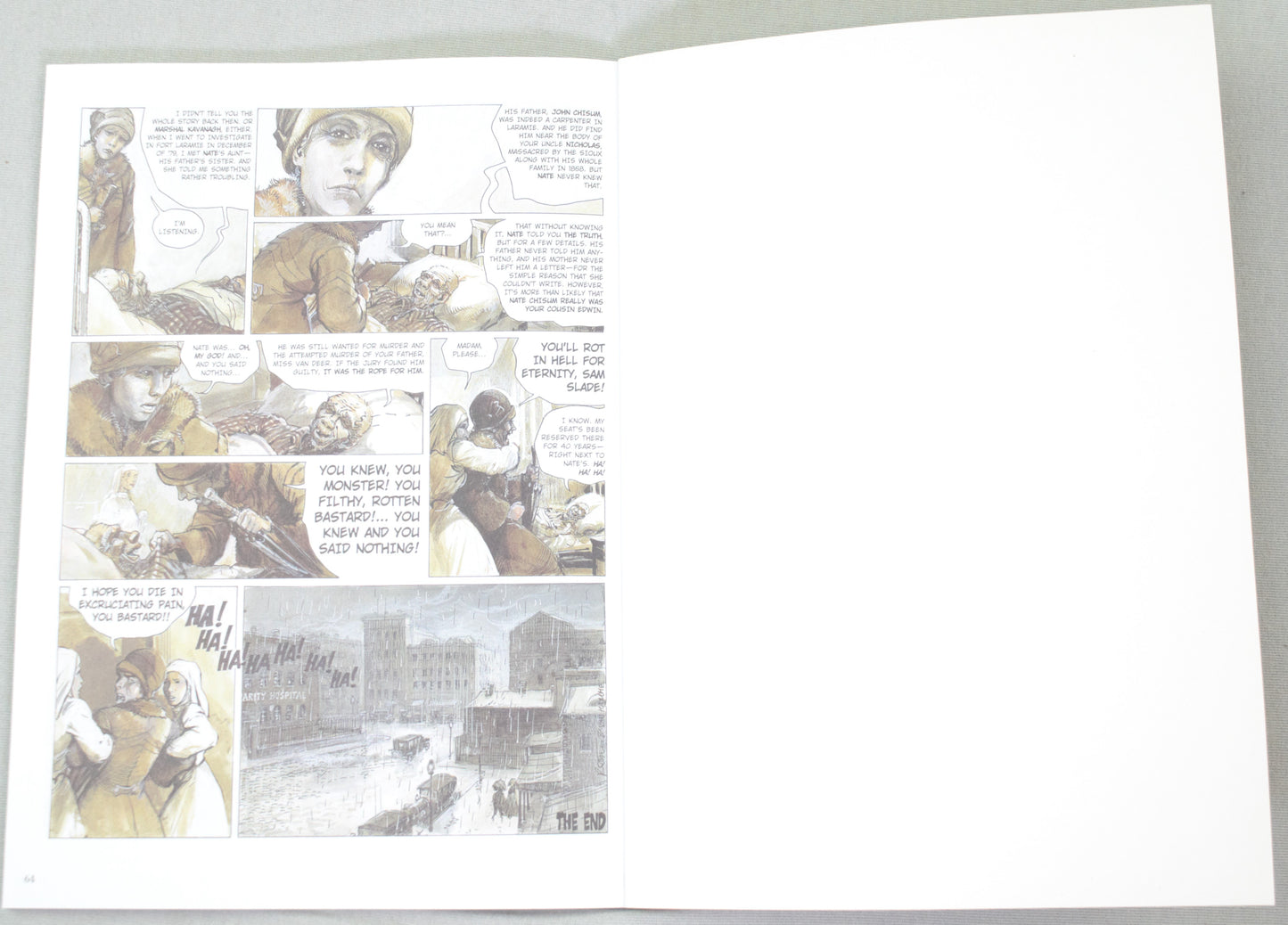 Western - UK Cinebook Espresso Collection Paperback Comic Book by Rosinski & Van Hamme
