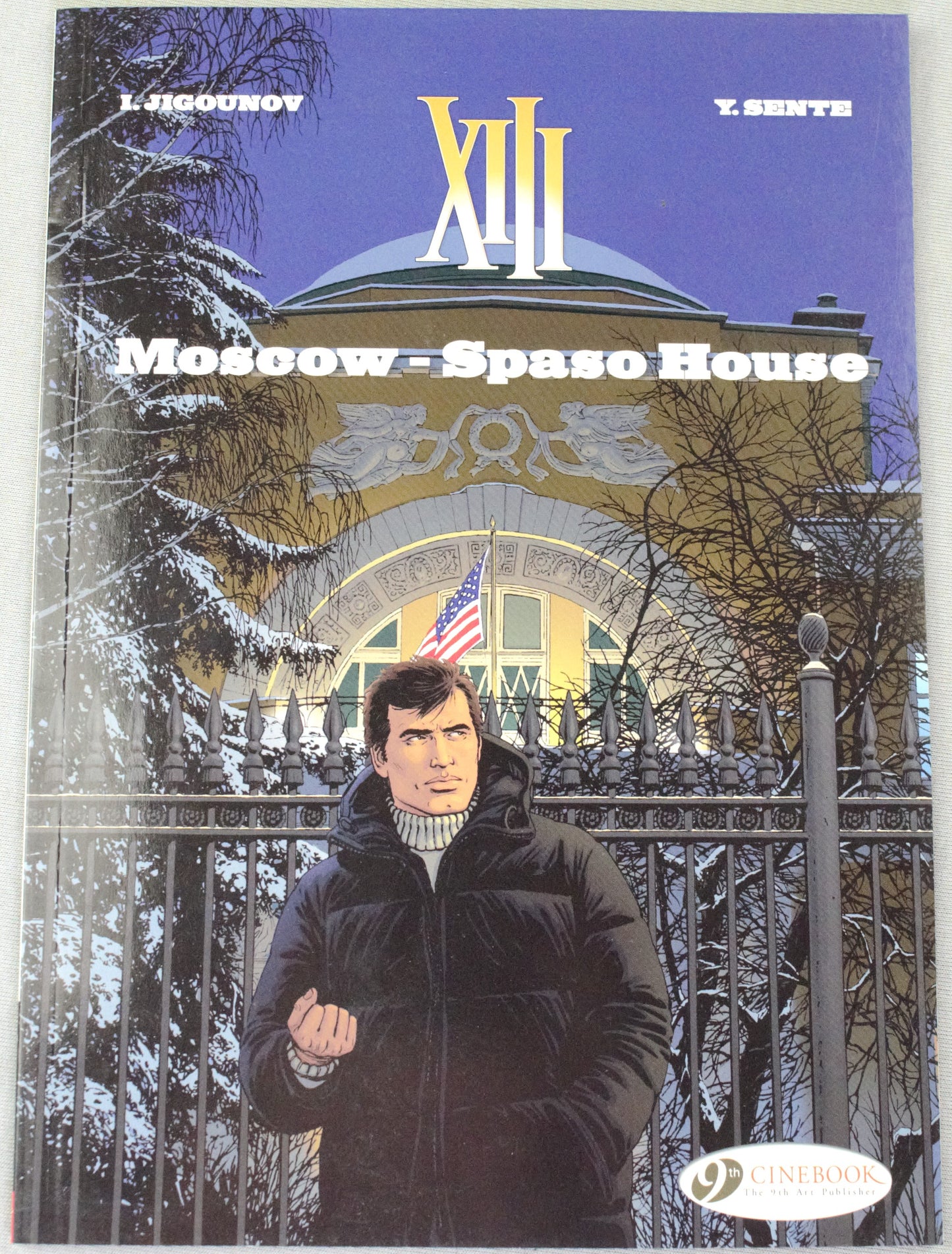 XIII: Volume 27 Moscow - Spasos House (Cinebook Paperback Editions) Sente & Jigounov