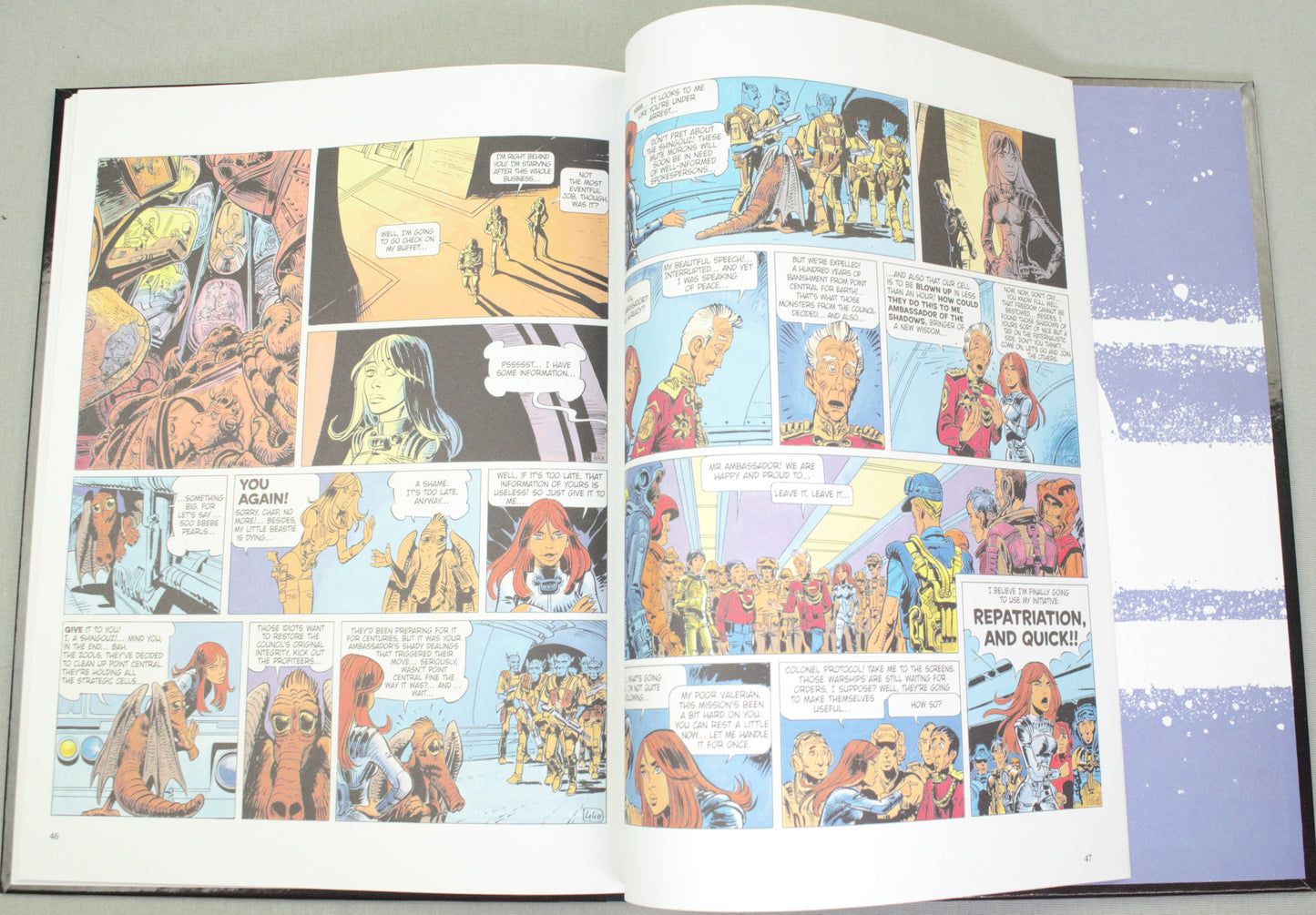 Valerian & Laureline Ambassador of the Shadows: 2016 UK Deluxe HB Cinebook Edition Book