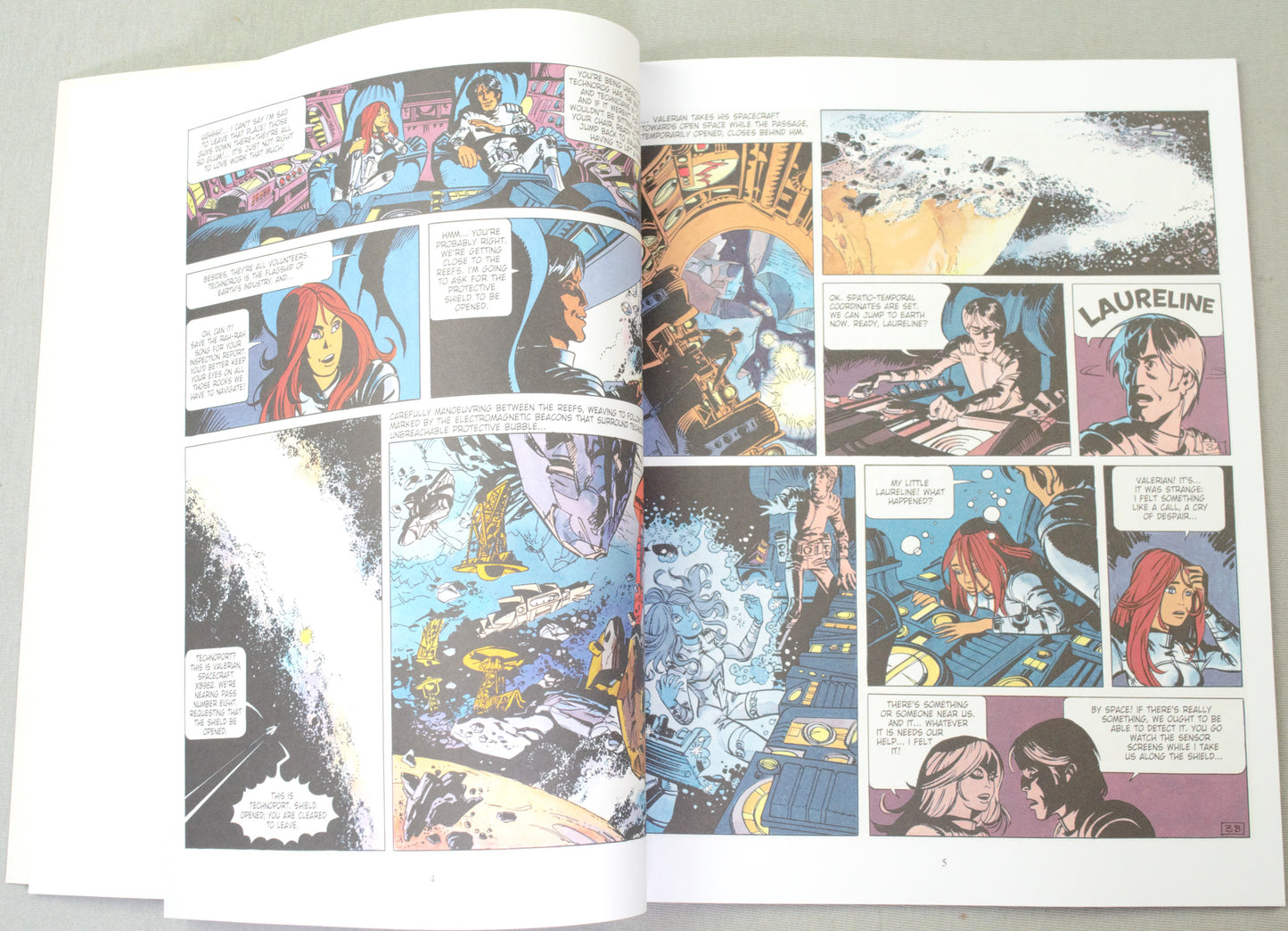 Valerian Volume 4 - "Welcome to Alflolol" Cinebook Paperback Comic Book by Mezieres & Christin