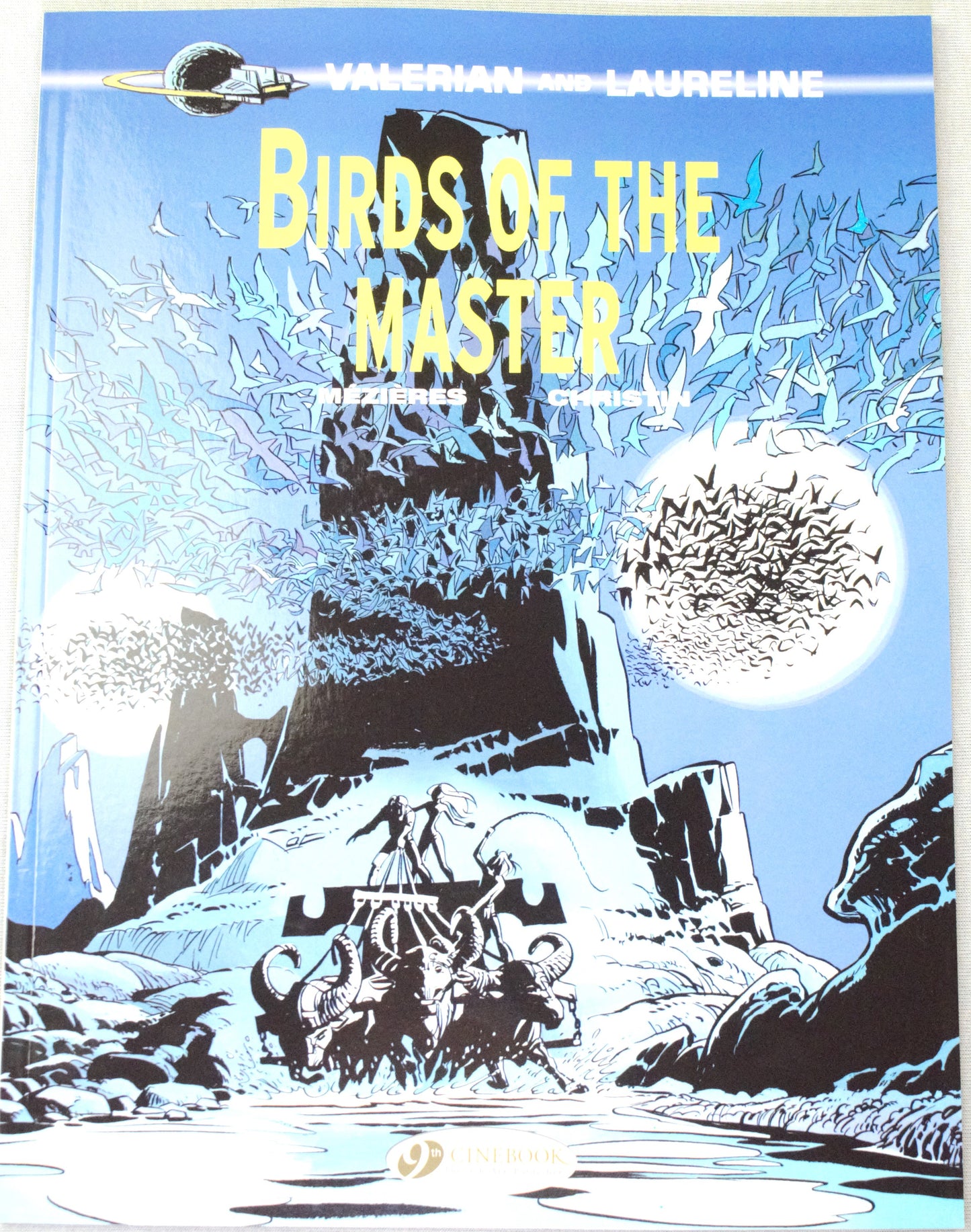 Valerian Volume 5 - "Birds of The Master" Cinebook Paperback Comic Book by Mezieres & Christin